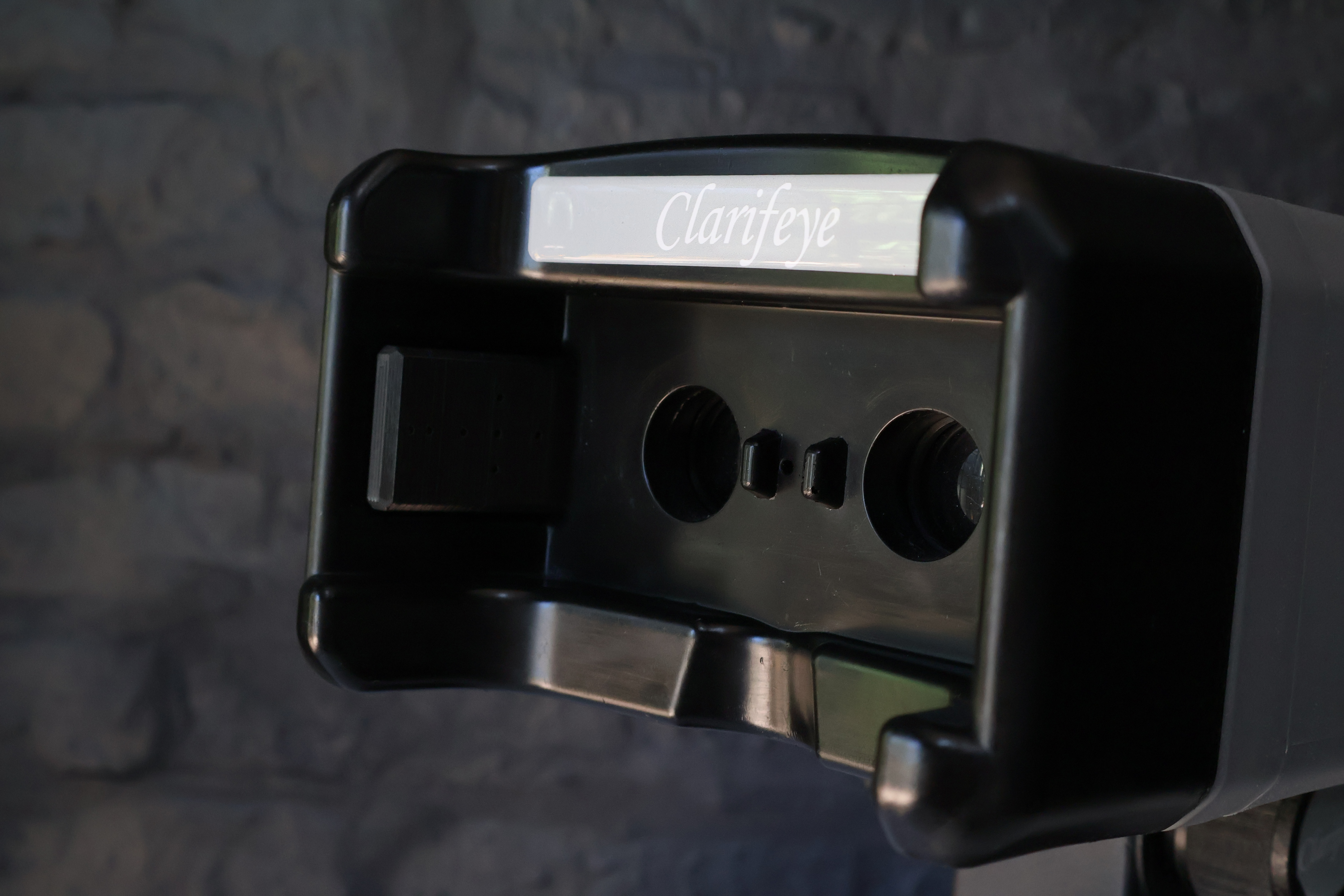Clarifeye viewing head close-up